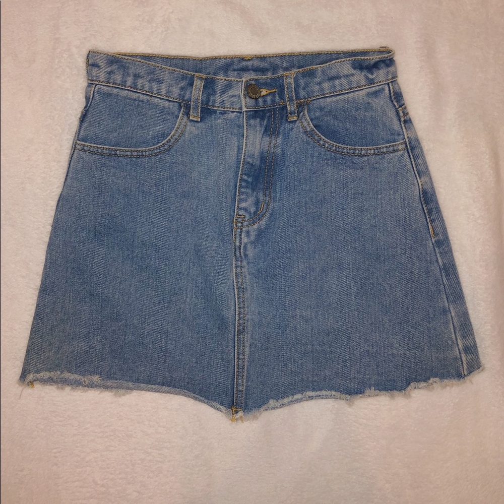 Denim skirt